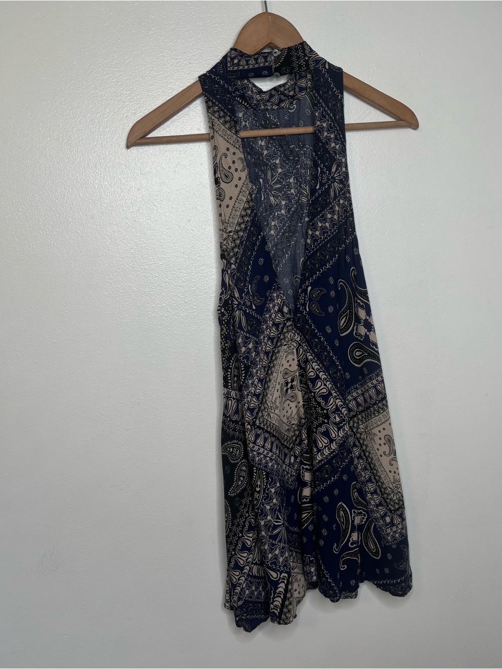 Intimately Free People Beaux Bandana Paisley Print Mini Dress - Picture 7 of 11